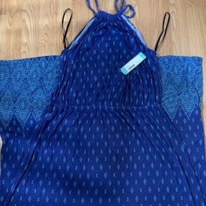 Purple/blue Crescent brand Maxi dress